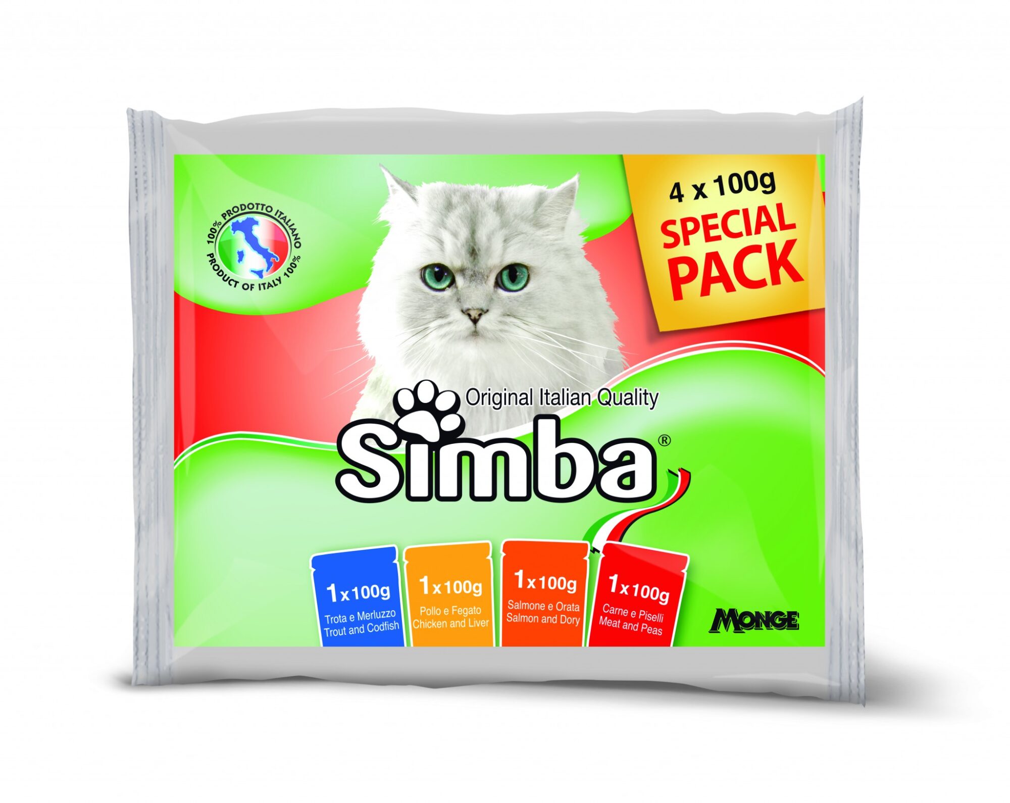 Simba Multipack me Shije të Ndryshme – Konserva të Lagështa për Mace